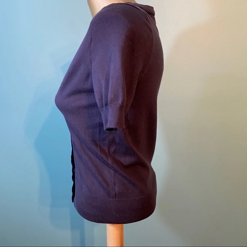 💥5/$25  Banana Republic short sleeved cardigan sweater‎ - Picture 2 of 6